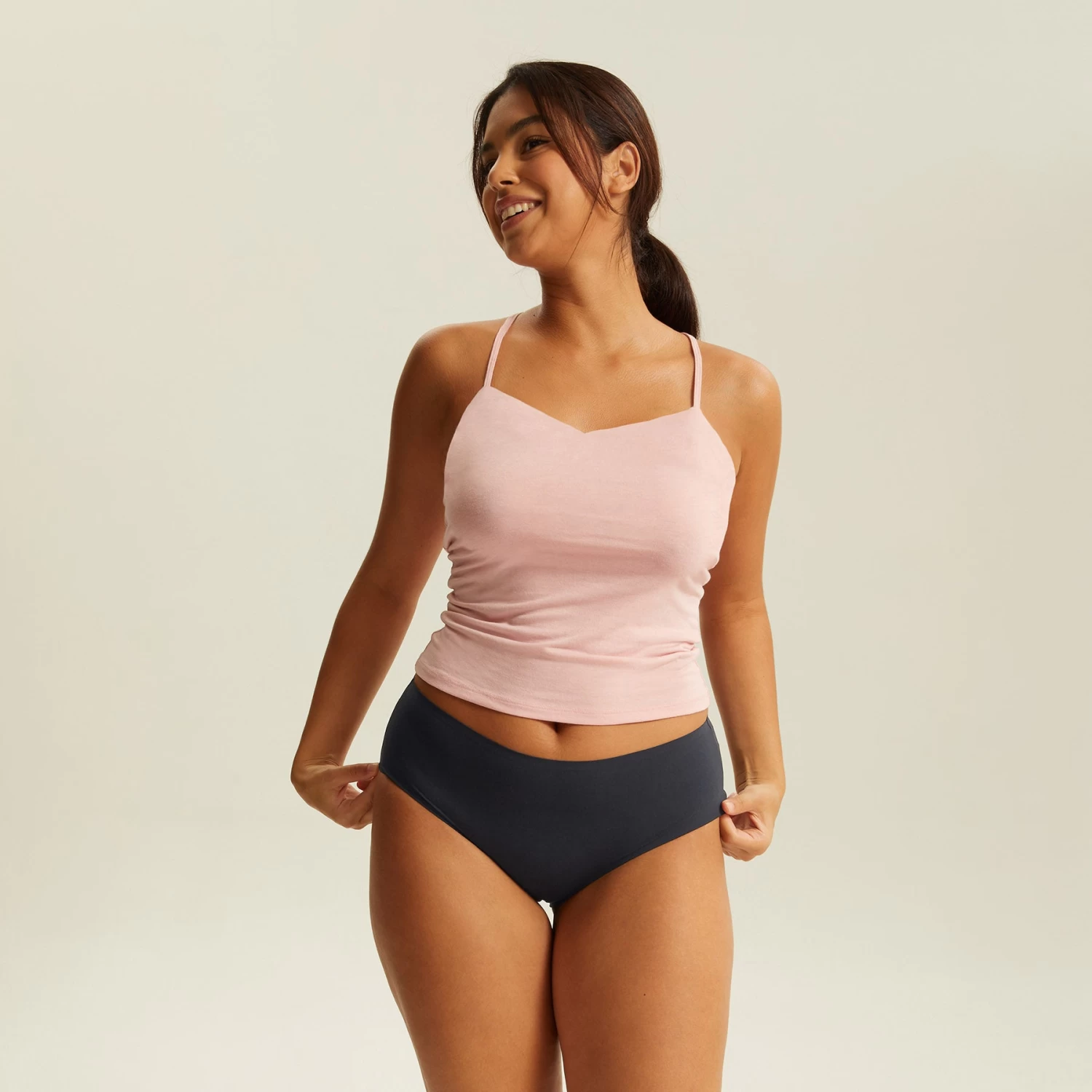 Culotte haute One size Noir JUST ONE MICRO Culotte Haute One Size Noir JUST ONE MICRO -bestform lingerie soldes BL03600 030 WEB 3