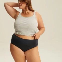 Culotte Très Haute One Size Noir JUST ONE MICRO -bestform lingerie soldes BL04600 030 WEB 3