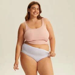 Culotte Très Haute One Size Star White JUST ONE COTON -bestform lingerie soldes BL04601 016 WEB 3