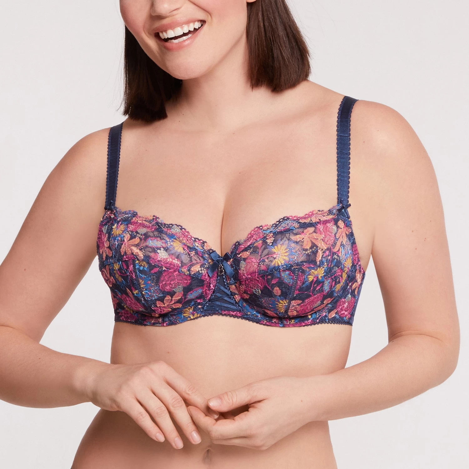 Soutien-gorge emboîtant avec armatures Marine imprimé Luccia swing Soutien-gorge Emboîtant Avec Armatures Marine Imprimé Luccia Swing -bestform lingerie soldes BL14459 9BA WEB 11 1f55568b 069c 4ed5 b5db 1d7241d25b0f
