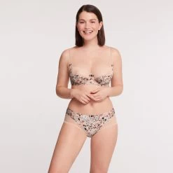 Soutien-gorge Emboîtant Avec Armatures Beige Imprime Marbella -bestform lingerie soldes BL14494 9K4 WEB 3