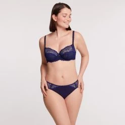 Soutien-gorge Emboîtant Avec Armatures Bleu Mystique Pampelune Harmony -bestform lingerie soldes BL14553 A33 WEB 3