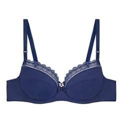 Soutien-gorge Emboîtant Avec Armatures Marine Sydney Pure