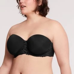 Soutien-gorge Bandeau Avec Armatures Black Pampelune -bestform lingerie soldes BL25453 032 WEB 11