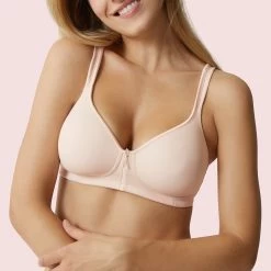 Soutien-gorge Sans Armatures Beige Rosé Moulded Convertible -bestform lingerie soldes BL72335 048 WEB 1