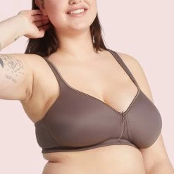 Soutien-gorge Sans Armatures Taupe Moulded Convertible -bestform lingerie soldes BL72335 107 WEB 1