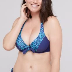 Haut De Maillot Triangle Marine CAPRAIA 2 Haut De Maillot Triangle Marine CAPRAIA -bestform lingerie soldes BS16419 9B2 WEB 11