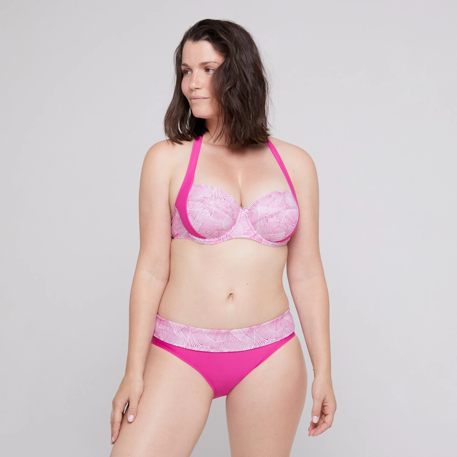 Haut de maillot de bain avec armatures Fuchsia PALMARIA Haut De Maillot De Bain Avec Armatures Fuchsia PALMARIA -bestform lingerie soldes BS18420 9P1 WEB 3