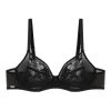 Soutien-gorge Emboîtant Avec Armatures Noir Versailles